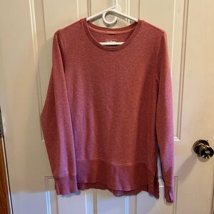 L.L. Bean crewneck sweatshirt with side slits